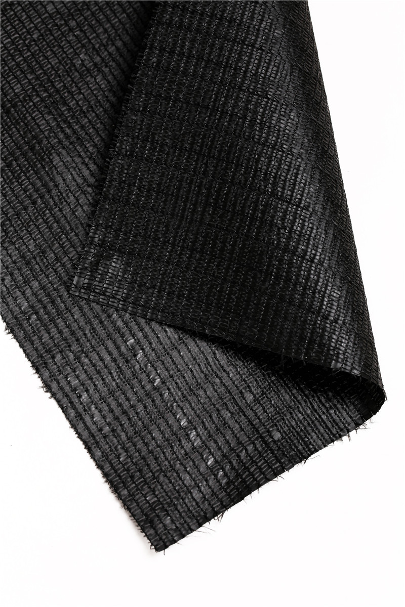 Ourdoor Μαύρο πλεκτό δίχτυ σκιάς από φύλλο αλουμινίου με UV