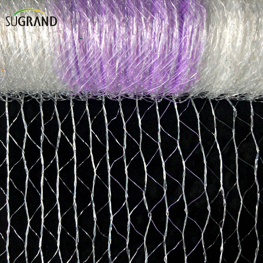 100% HDPE με UV Net Bale Wrap Hay Net Πλαστικό δίχτυ παλετών